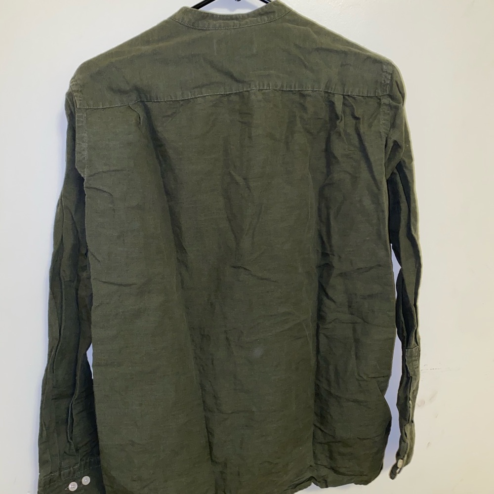 Military Style Button Down - Picture 4 of 4